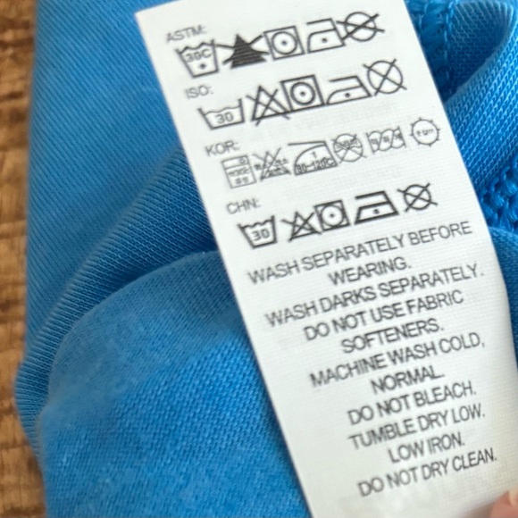 NEW Blue Brooks Running Tank Sz S Got My Mind on my Miles Run Happy - Picture 7 of 7